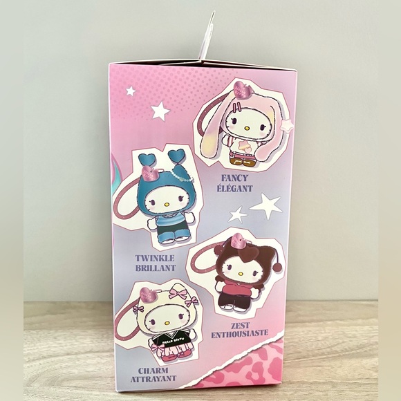 Miniso Hello Kitty Pop Star Vinyl Plush Pendant - Zest - Picture 6 of 8